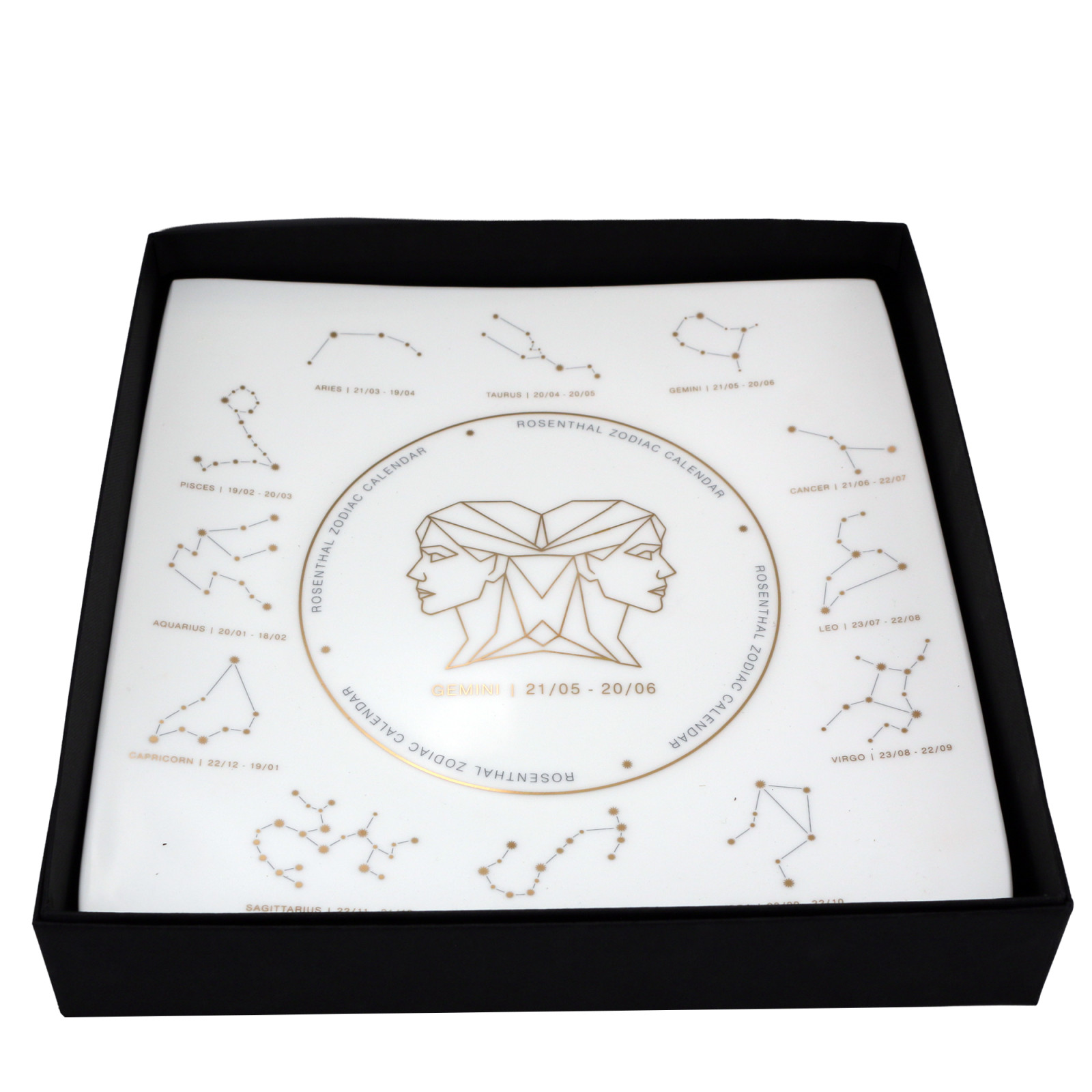 Talerz Znak Zodiaku Bliźnięta