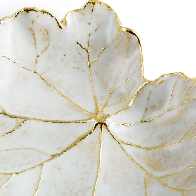 Miseczka Winter Leaves Geranium Michael Aram