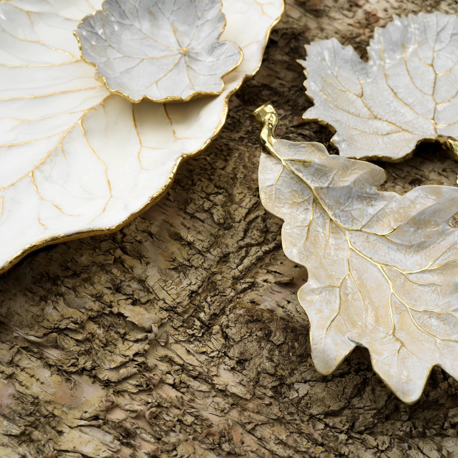 Miseczka Winter Leaves Geranium Michael Aram