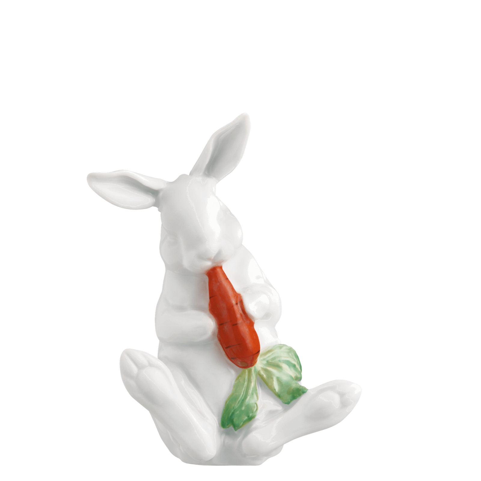 Zając Max malowana marchewka- porcelanowa figurka Furstenberg