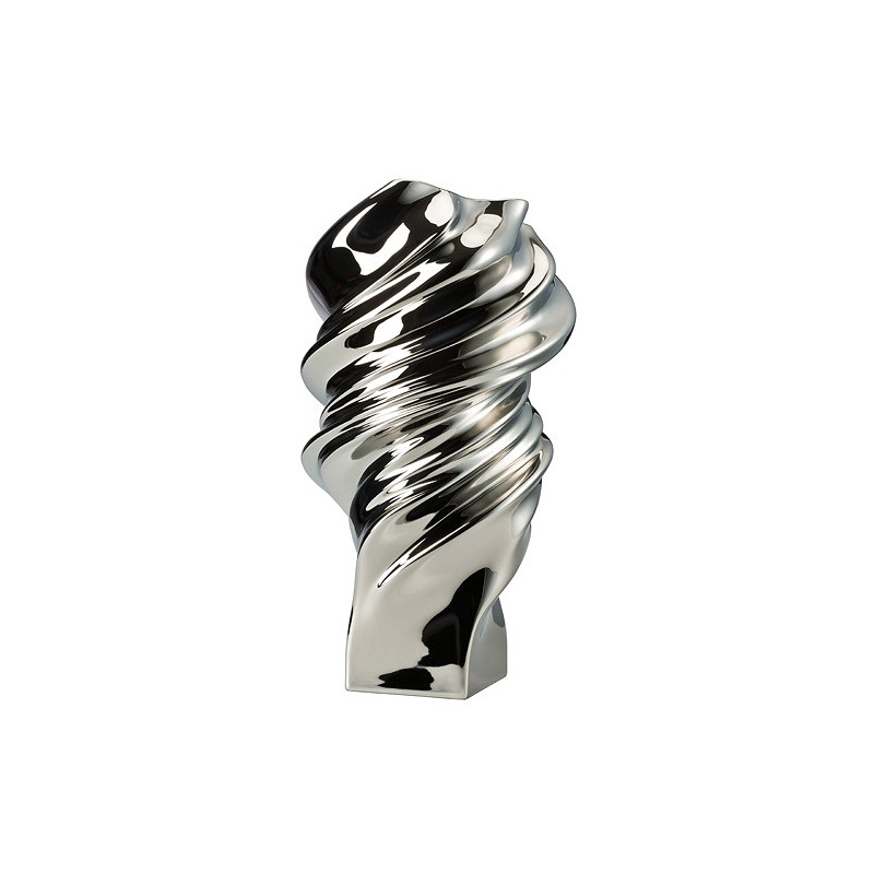 Wazon Squall srebrny 32 cm