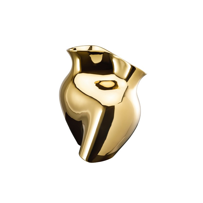 Wazon 26 cm La Chute złoty