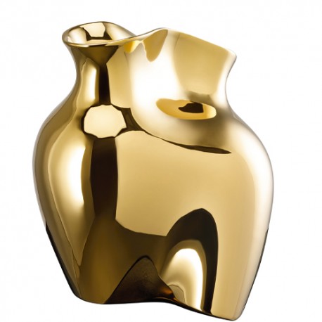 Wazon 26 cm La Chute złoty