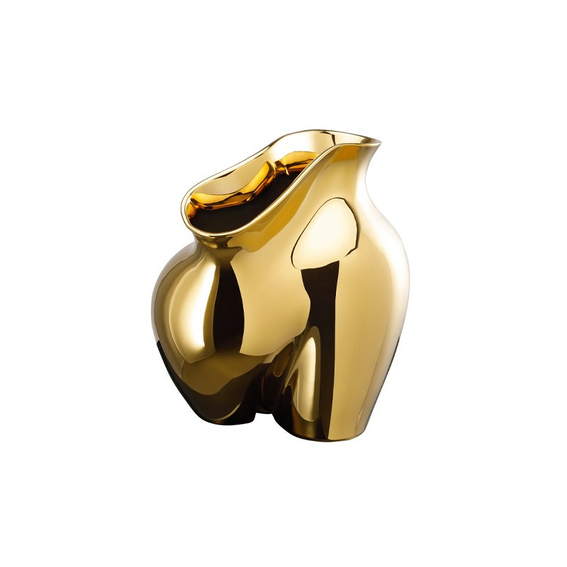 Wazon 26 cm La Chute złoty
