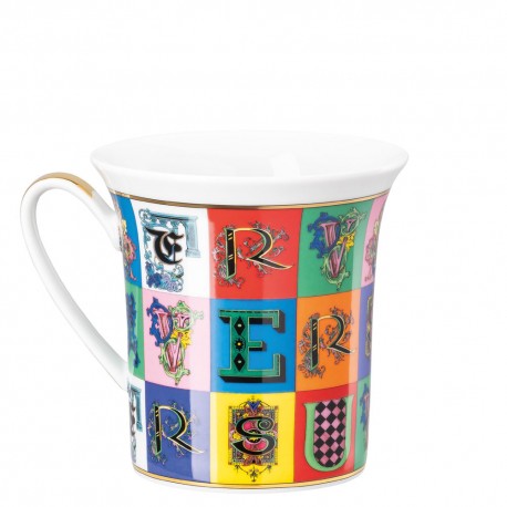 Kubek Versace Holiday Alphabet