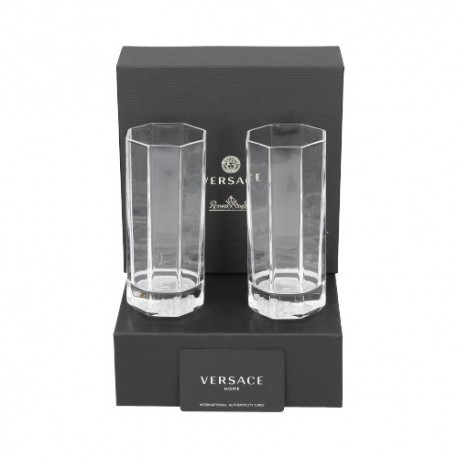 Zestaw 2 szklanek Longdrink Versace Crystal Lumiere