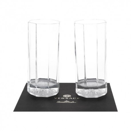 Zestaw 2 szklanek Longdrink Versace Crystal Lumiere