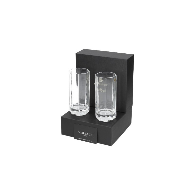 Zestaw 2 szklanek Longdrink Versace Crystal Lumiere