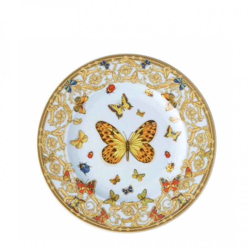 Talerz 18 cm Versace Ogród Motyli