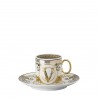 Filiżanka do espresso Versace Virtus Gala White