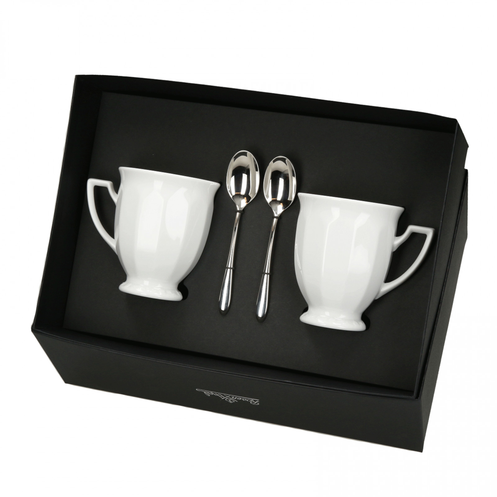 Zestaw kubki niskie Maria Biała