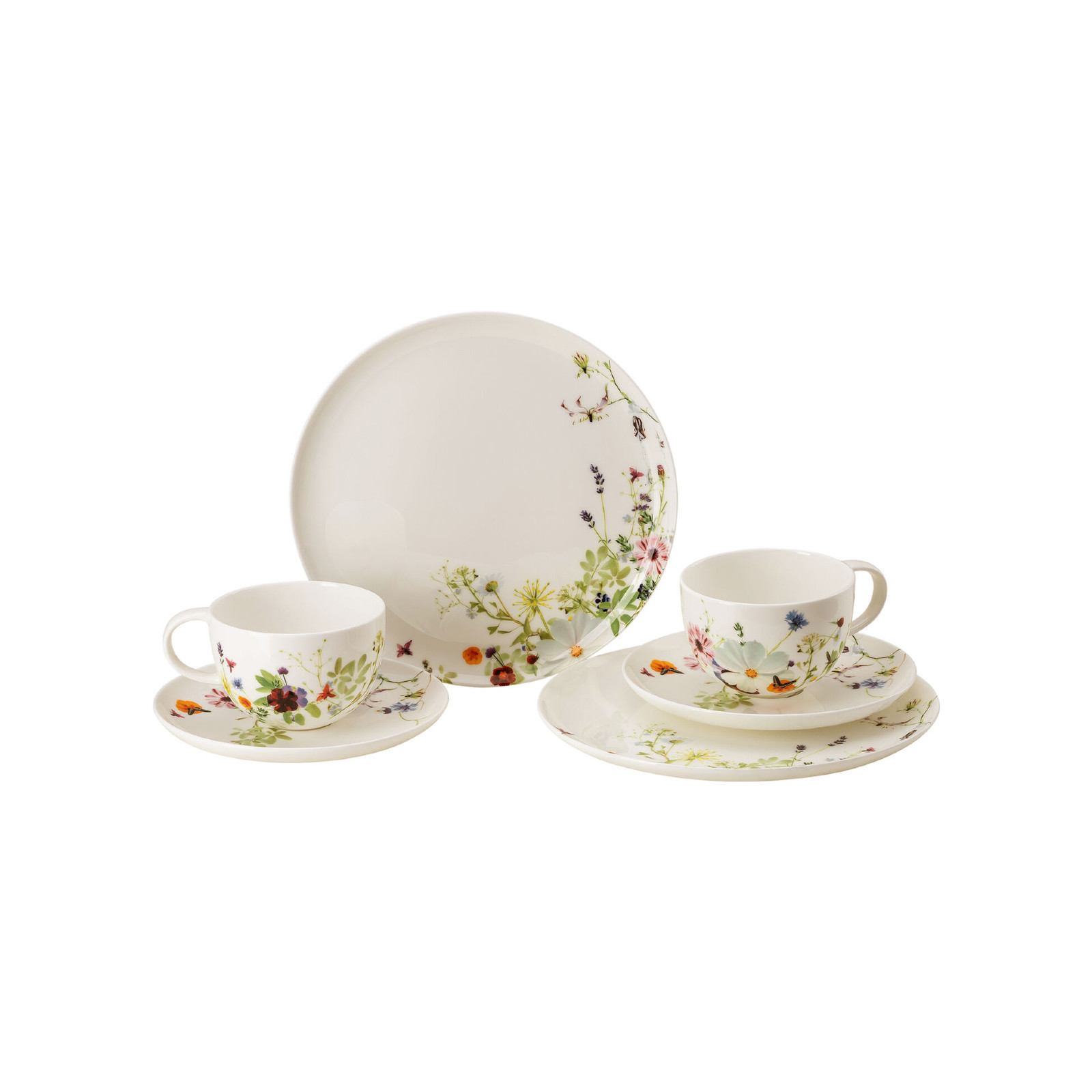 Zestaw 6cz. Wiosenny Ogród -Filiżanki