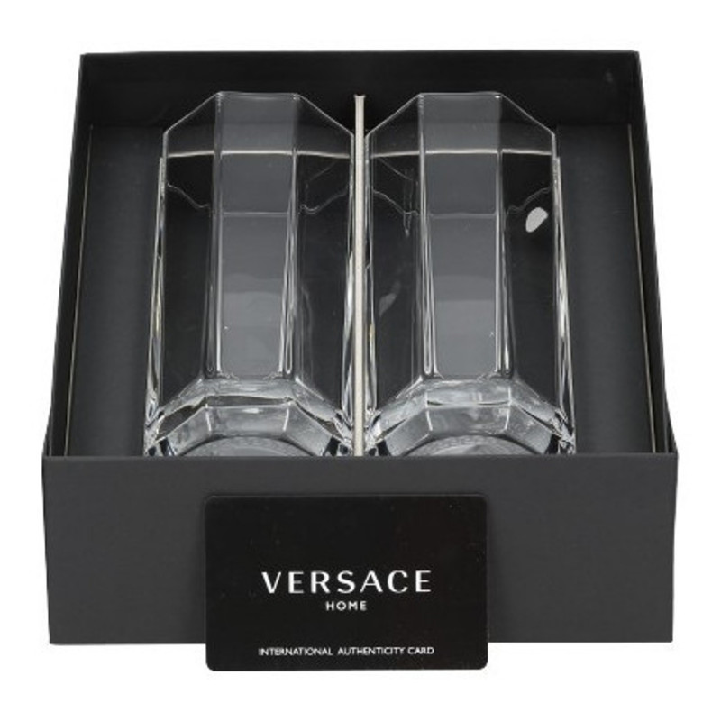 Zestaw 2 szklanek Longdrink Versace Crystal Lumiere