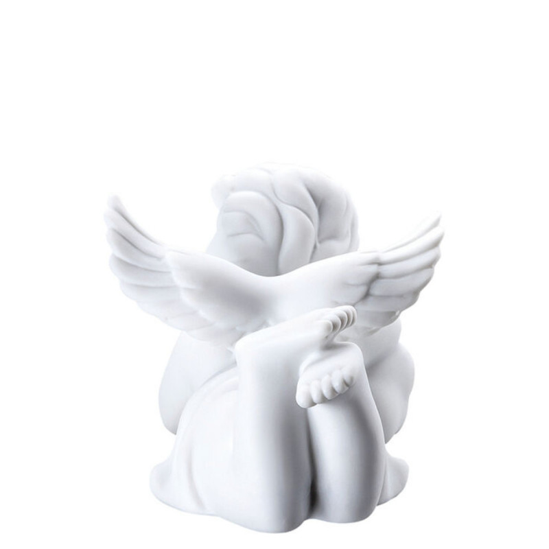 Anioł duży leżący na chmurce