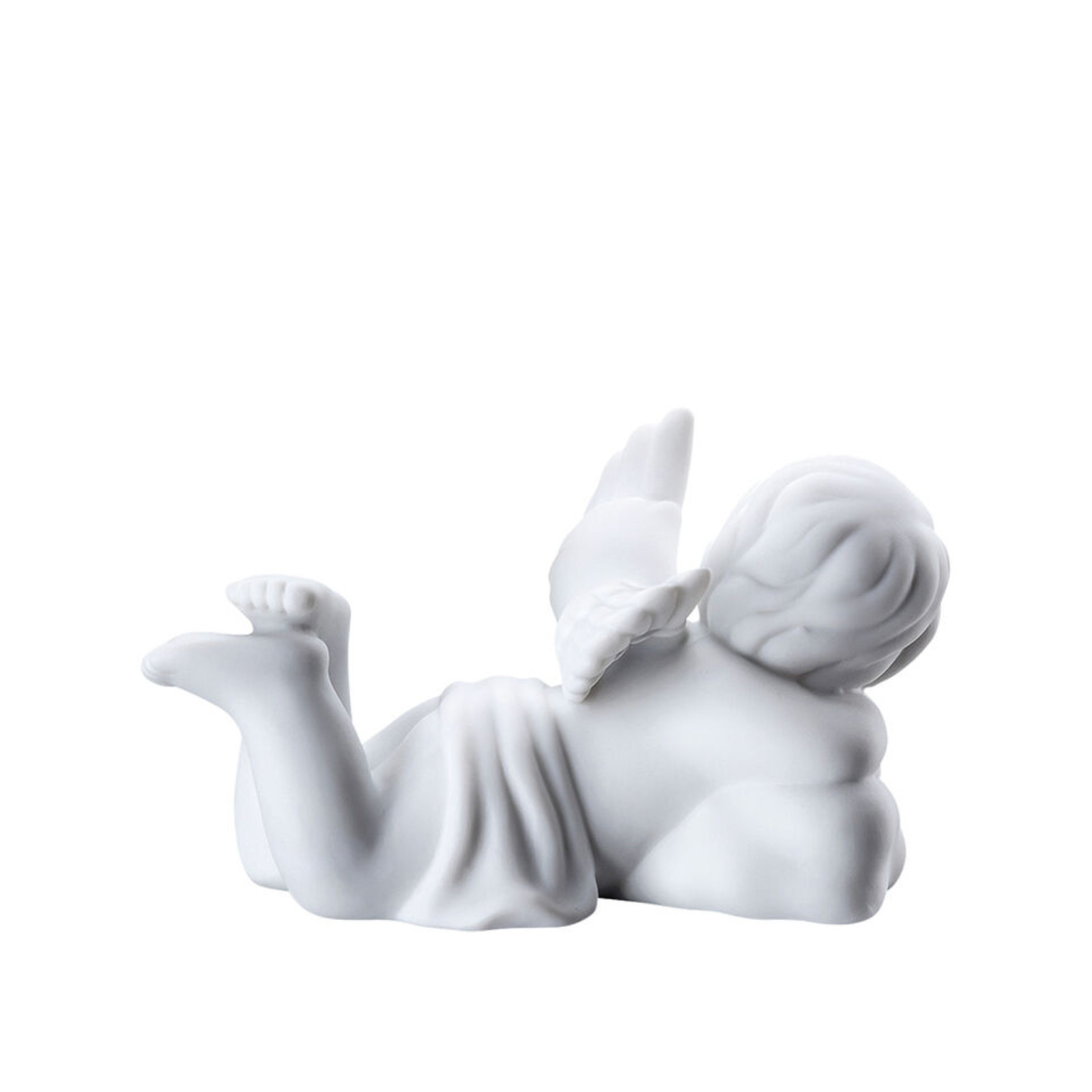 Anioł duży leżący na chmurce