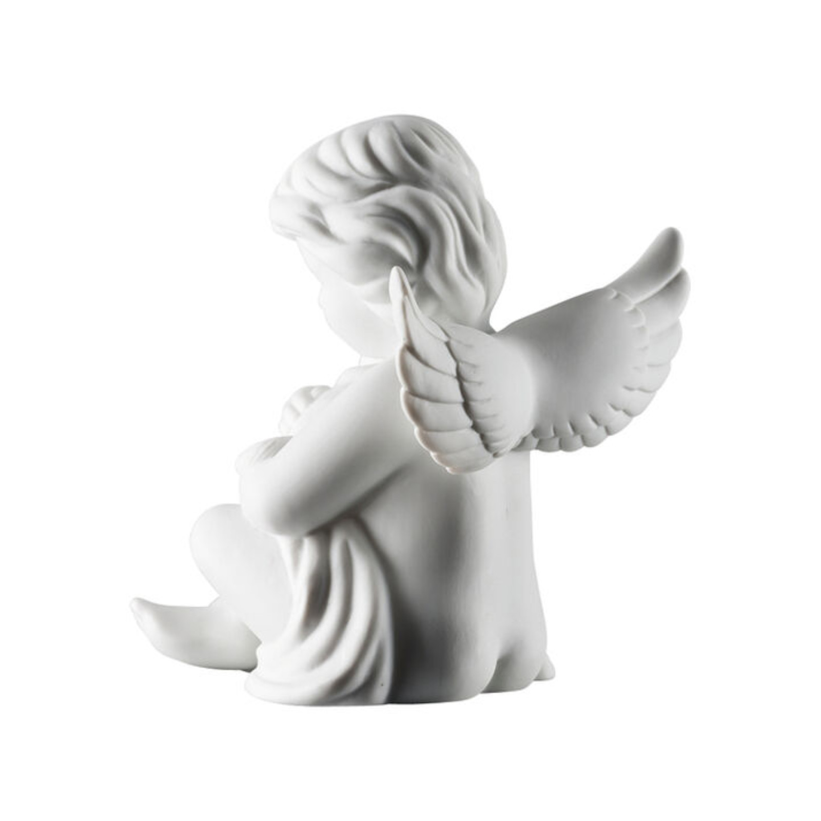 Anioł duży z kotem