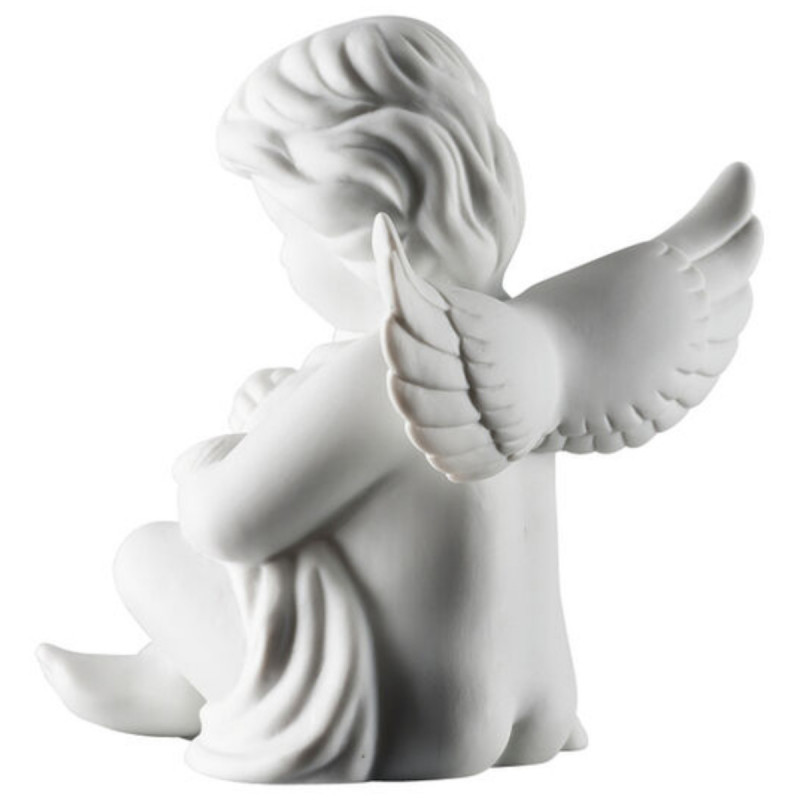 Anioł duży z kotem