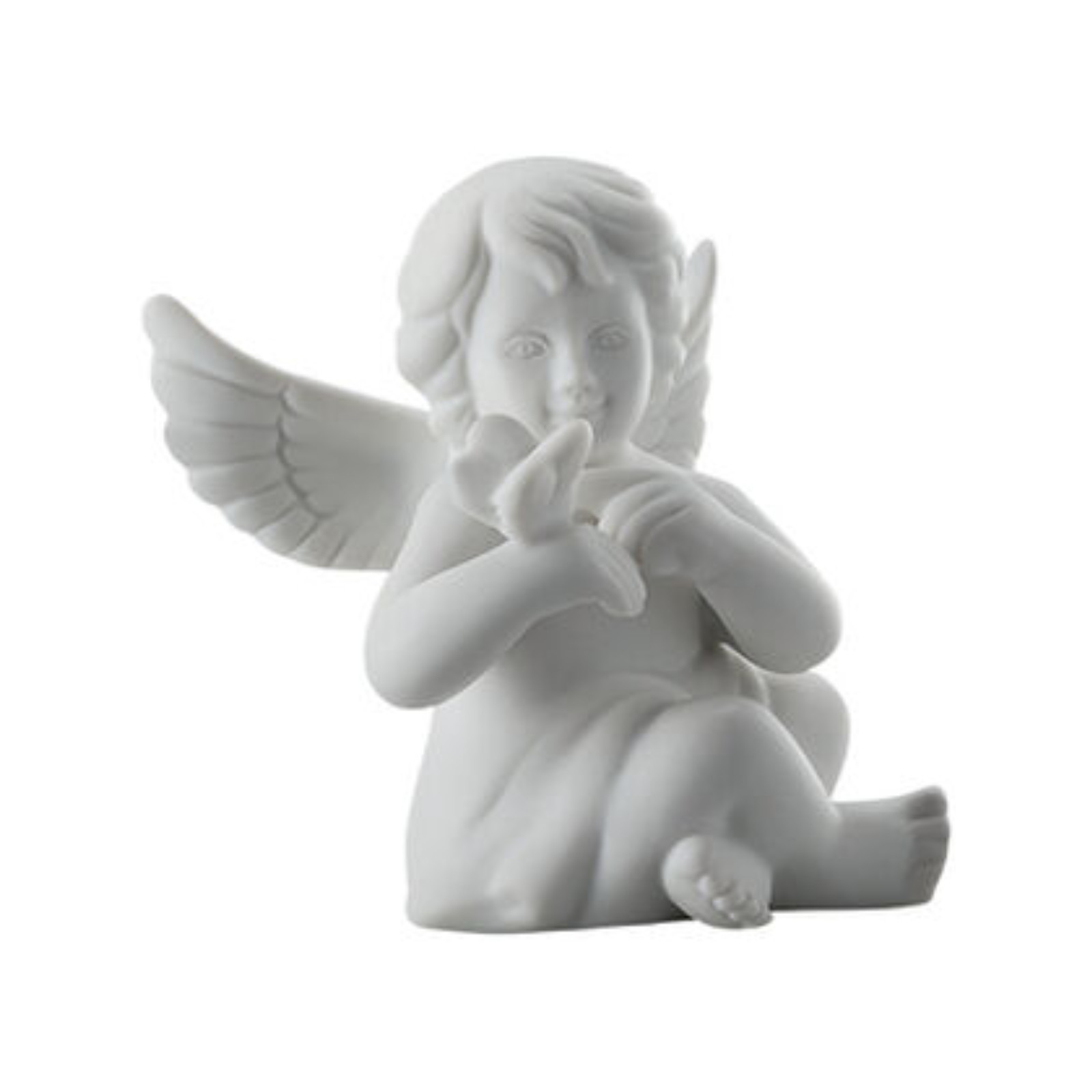 Anioł mały z motylem