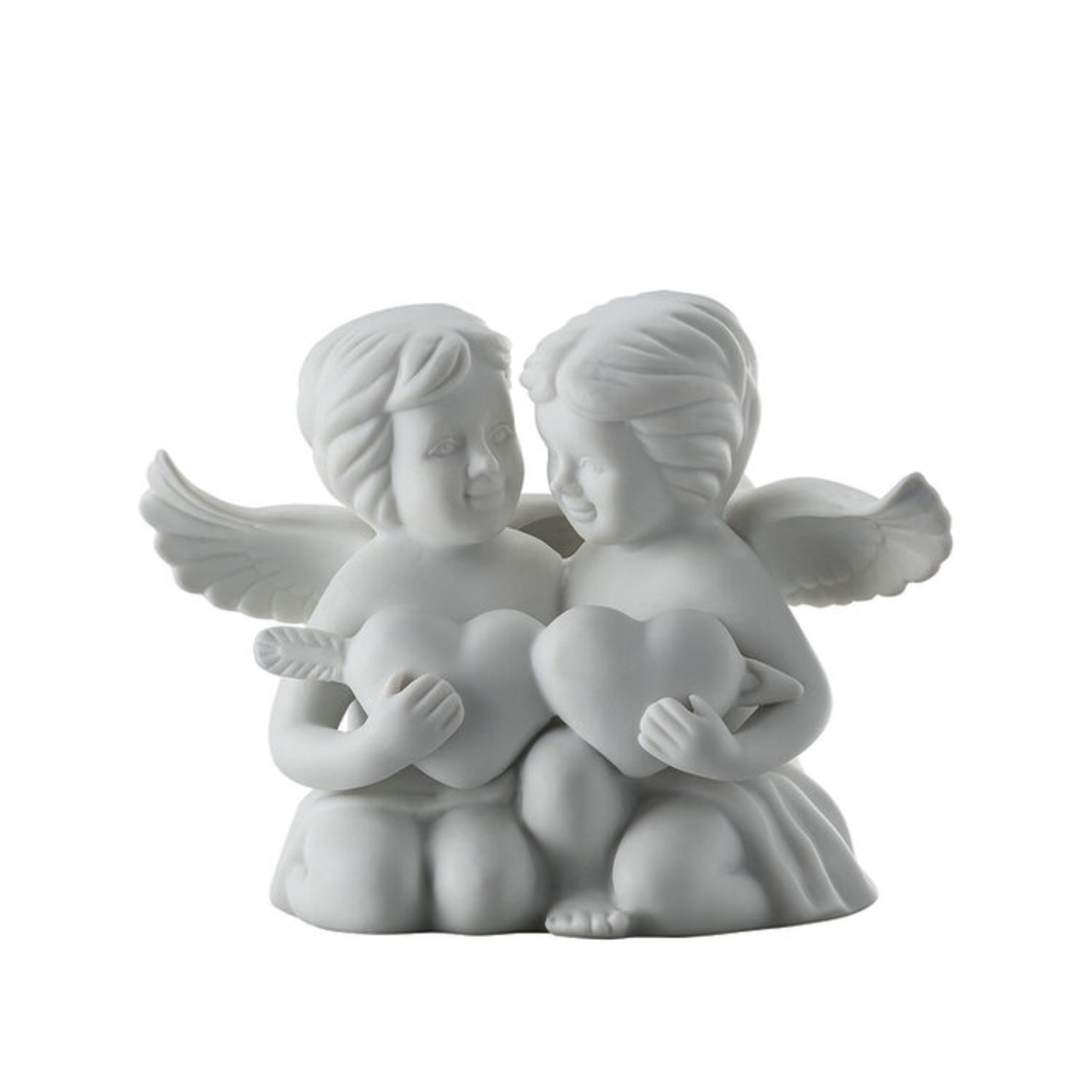 Para aniołów dużych z sercem