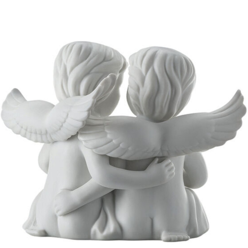 Para aniołów dużych z sercem