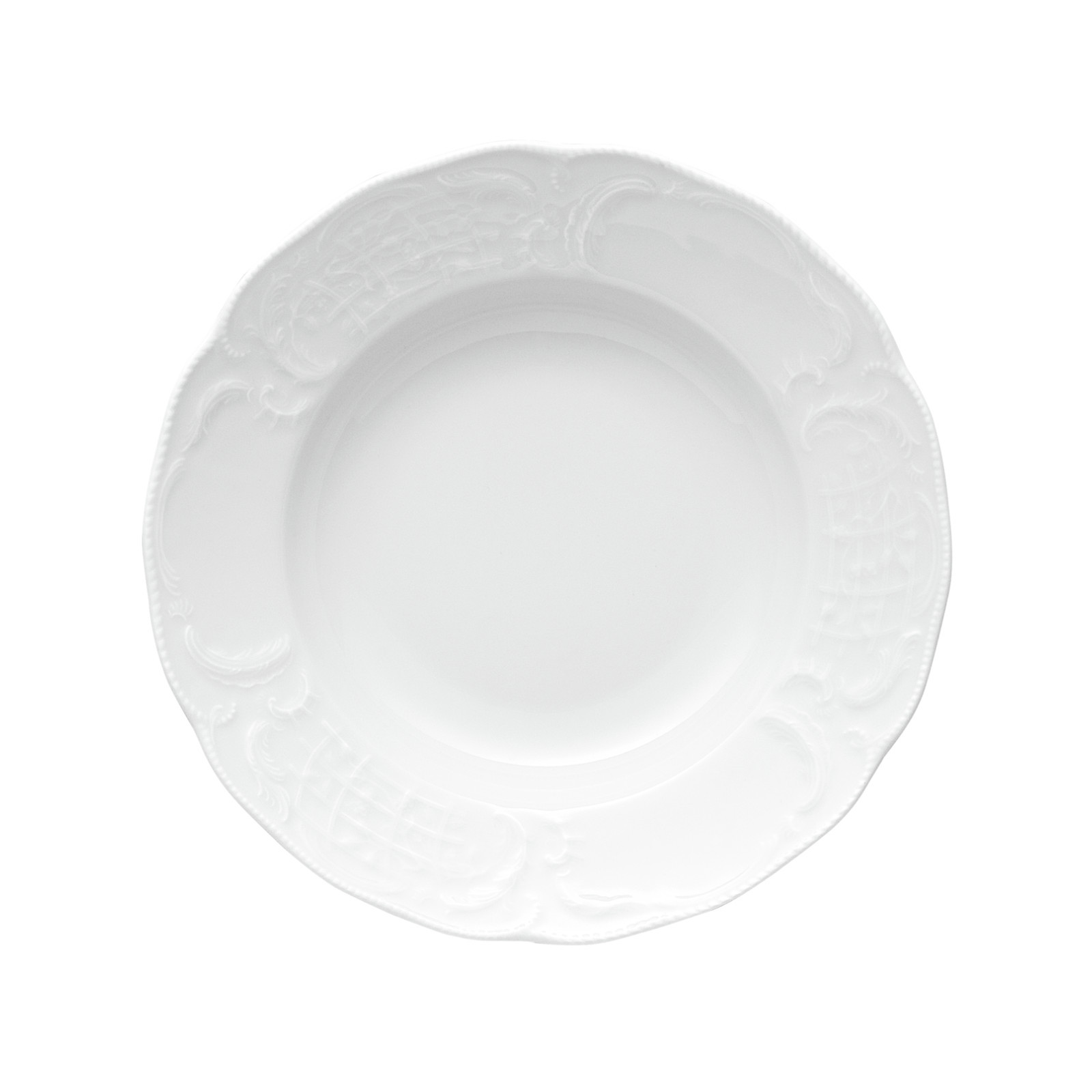 Talerz głęboki 23 cm Sanssouci White