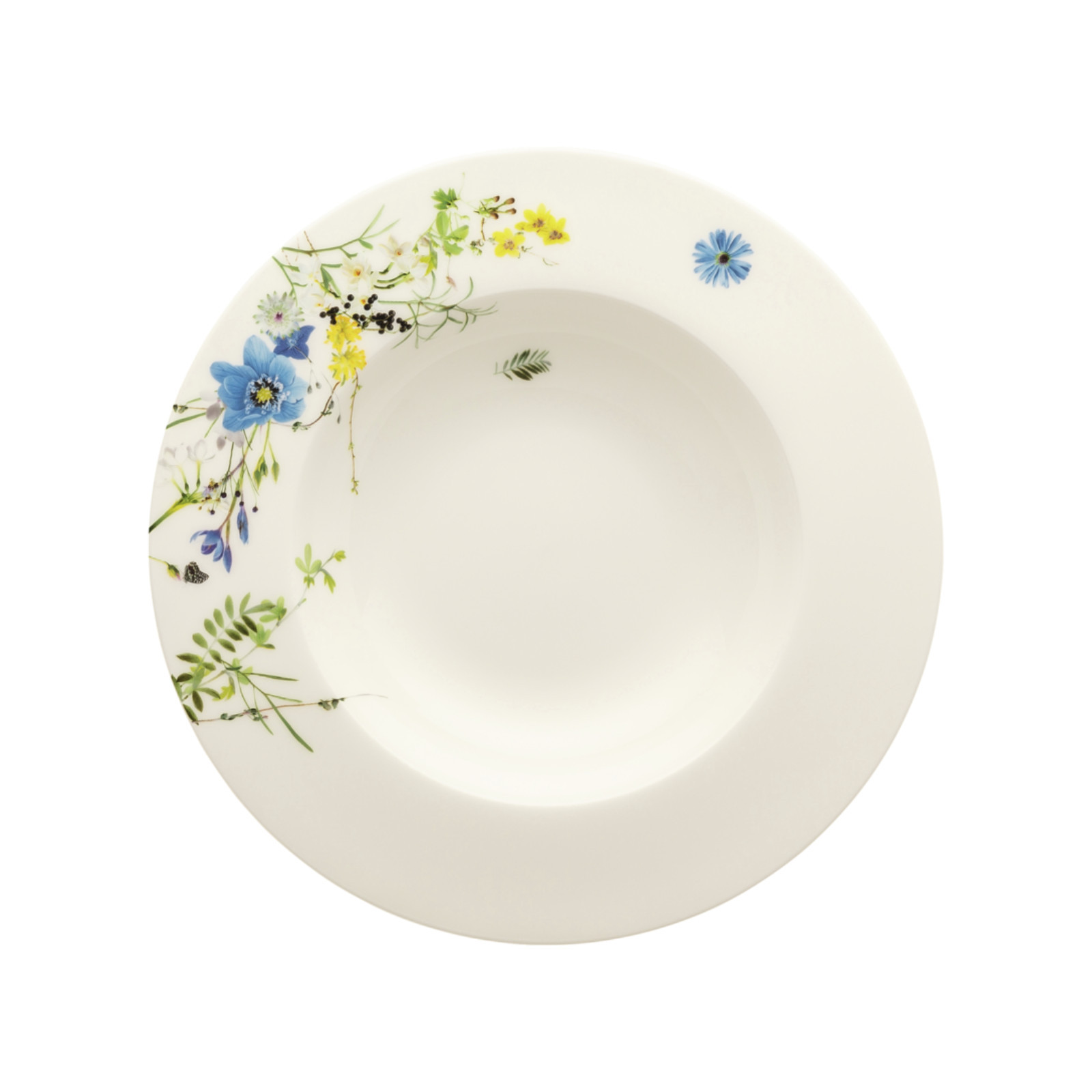 Talerz głęboki 23 cm Alpejski Ogród