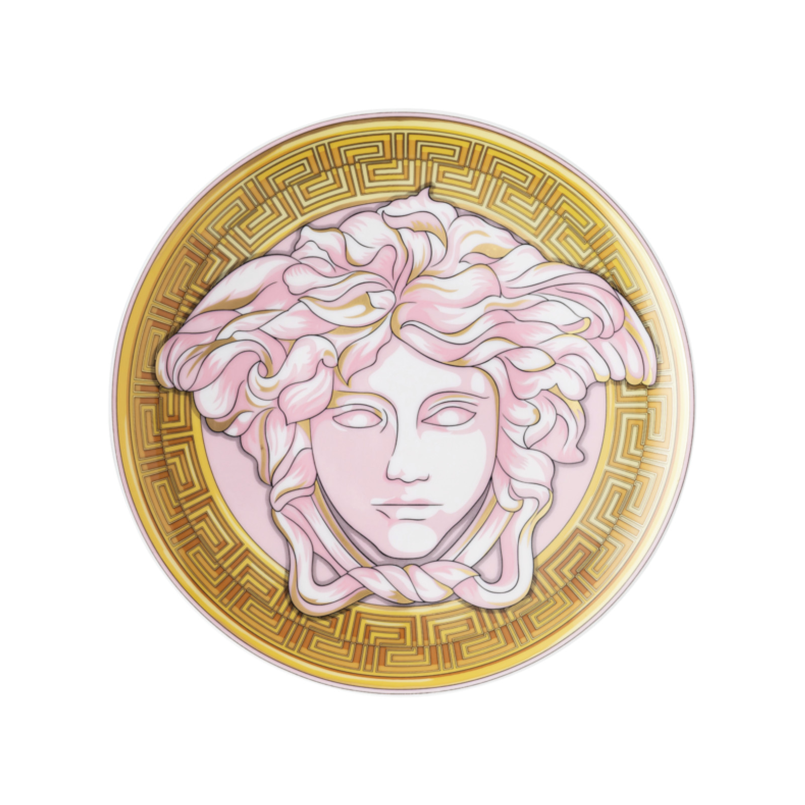 Talerz 17 cm Versace Medusa Amplified Pink Coin