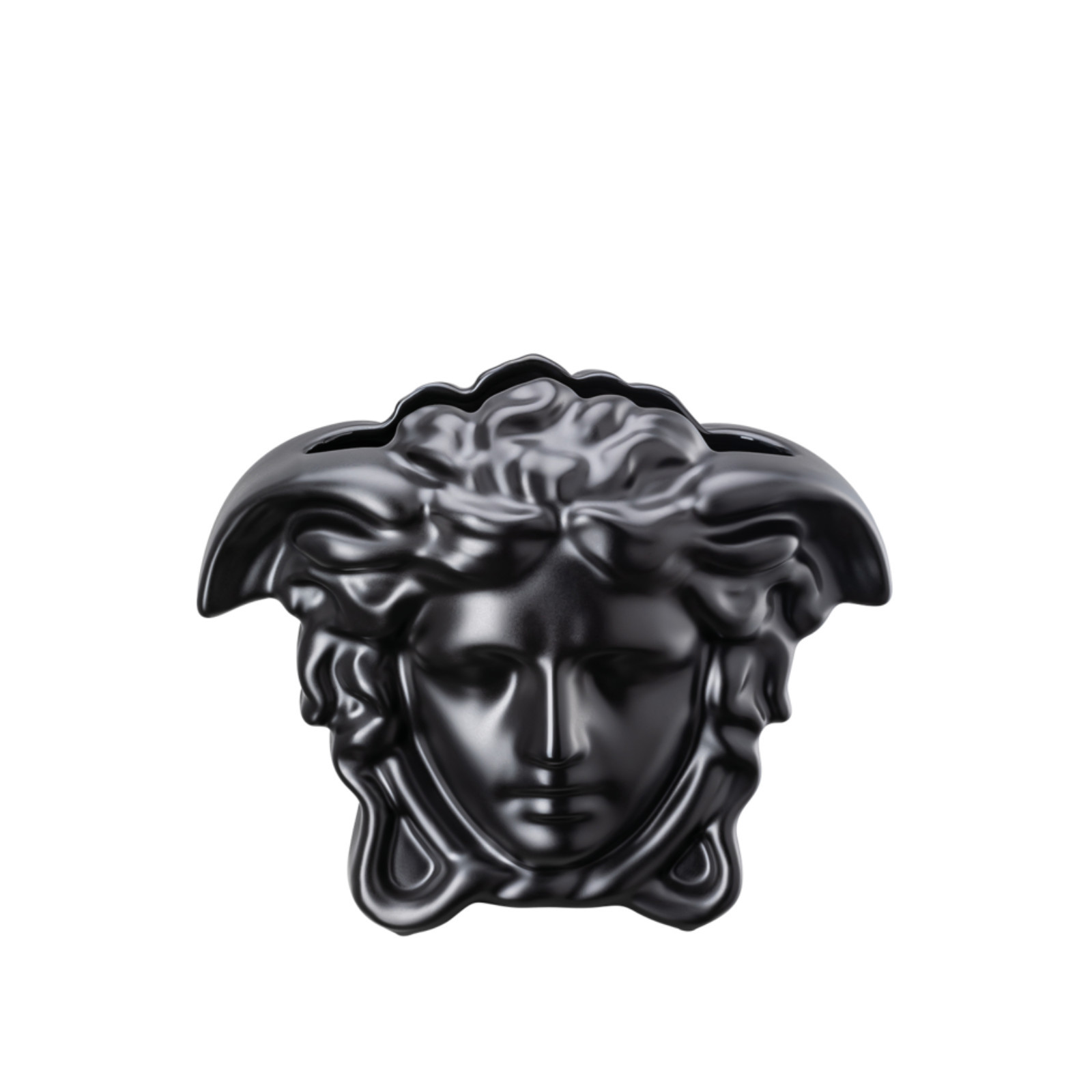 Wazon Versace Medusa Grande - 15 cm czarny