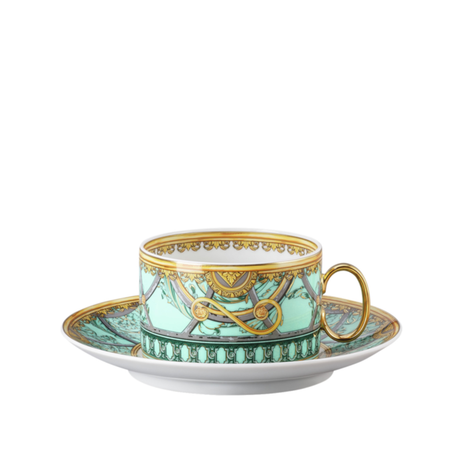 Filiżanka do herbaty Versace Scala Palazzo Verde