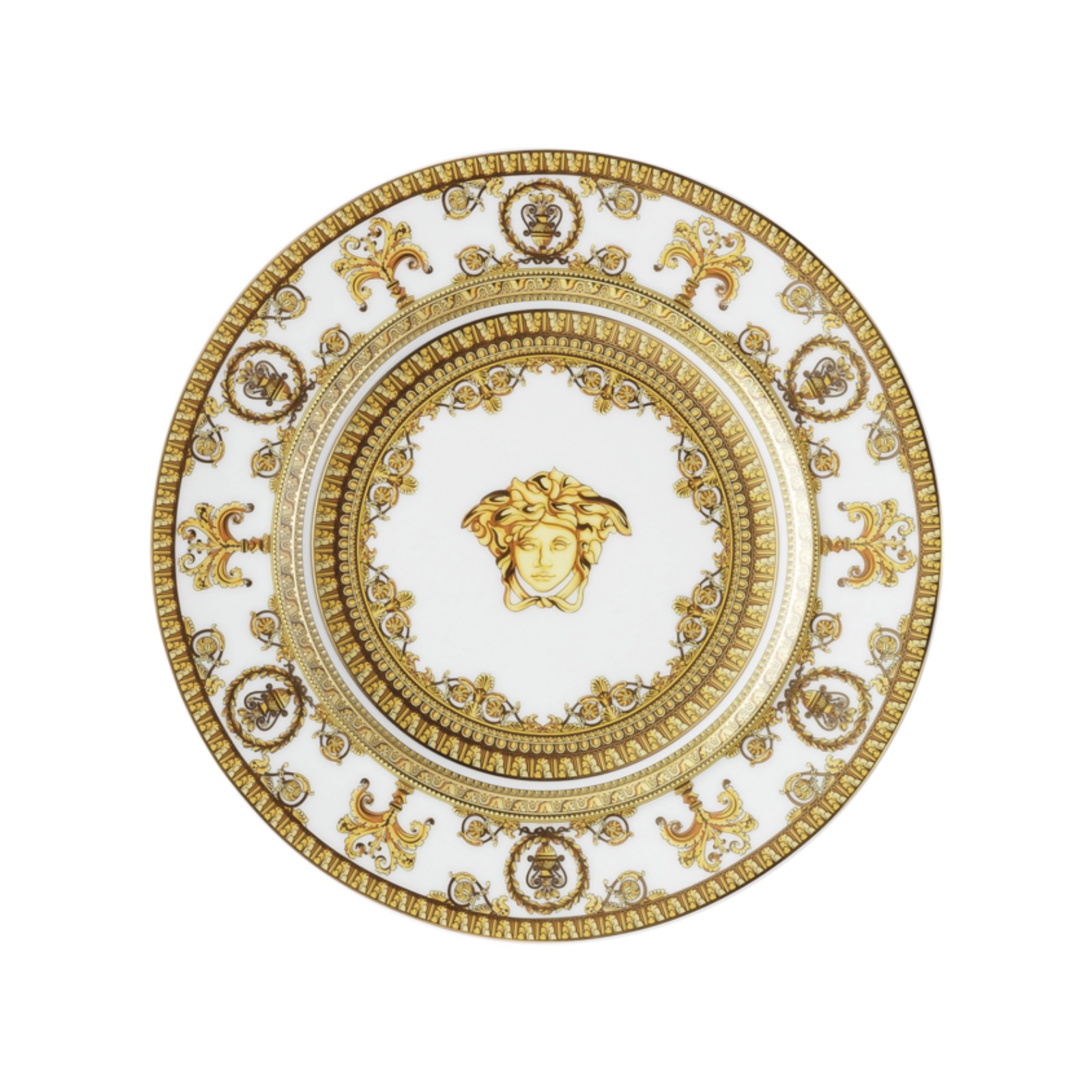 Talerz 18 cm Versace I ❤ Baroque Bianco
