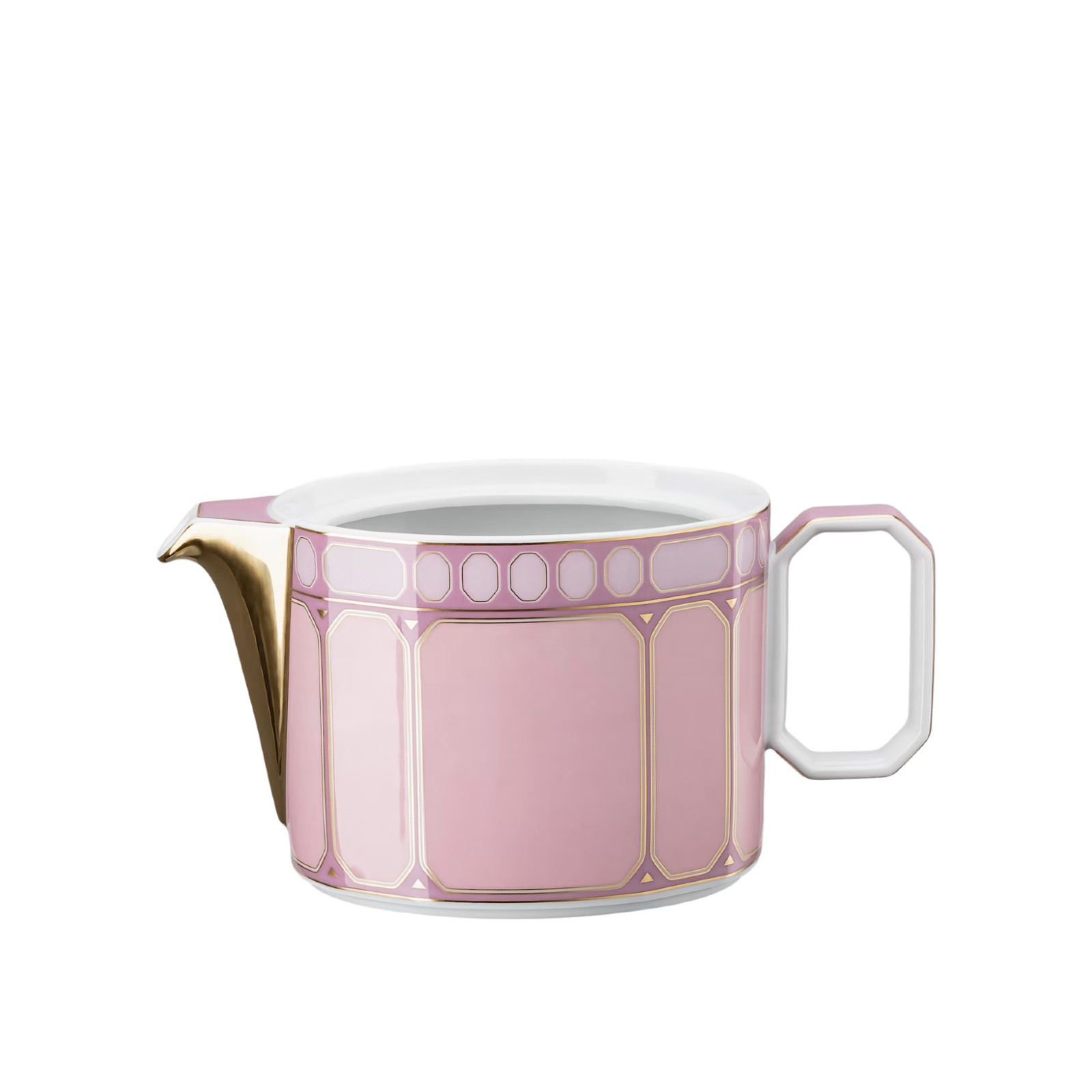 Dzbanek do herbaty (dla 2 osób) Signum różowy