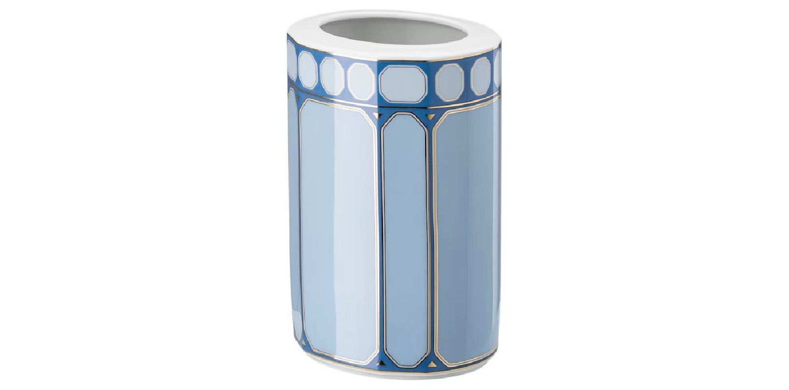 Wazon 15 cm niebieski Signum