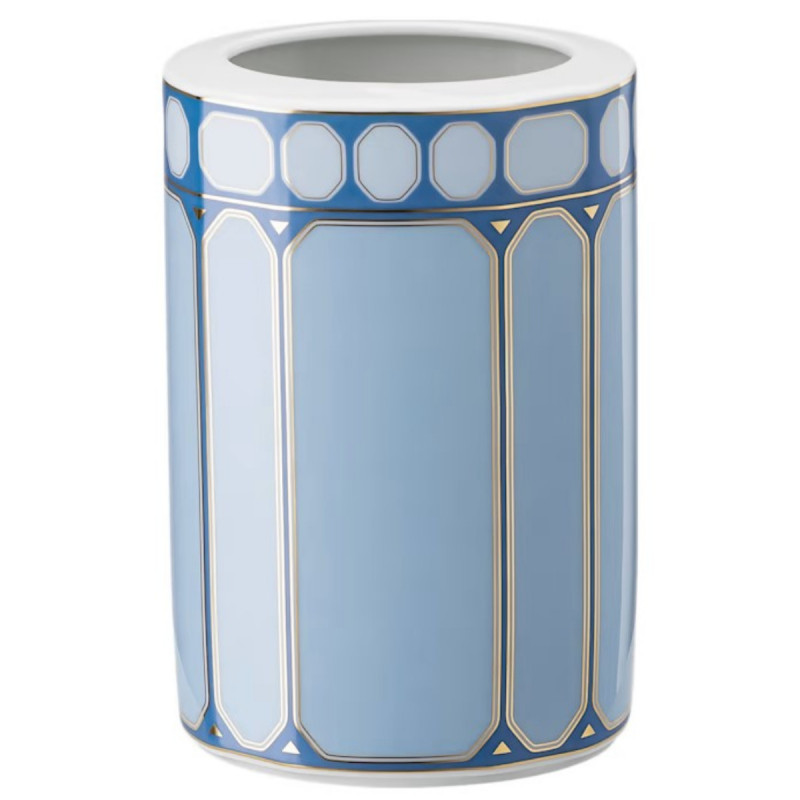 Wazon 15 cm niebieski Signum