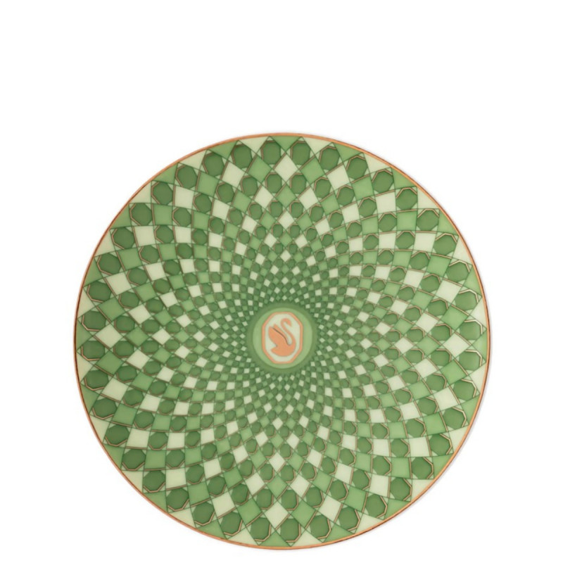 Talerz 10 cm Signum zielony