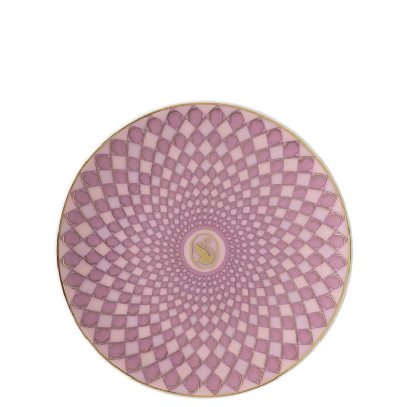 Talerz 10 cm Signum różowy