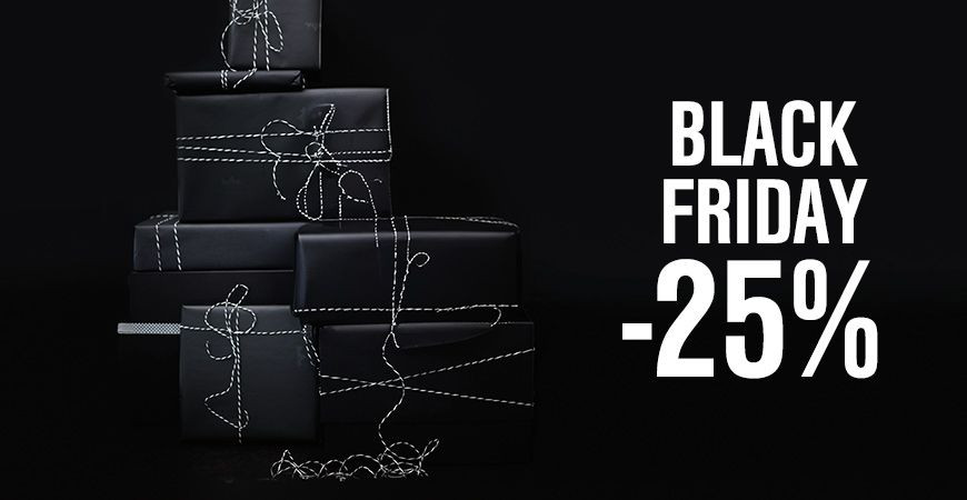 BLACK FRIDAY Z RABATEM 25%!