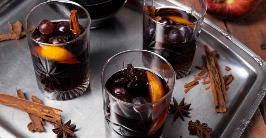 W czym podawać grzane wino?